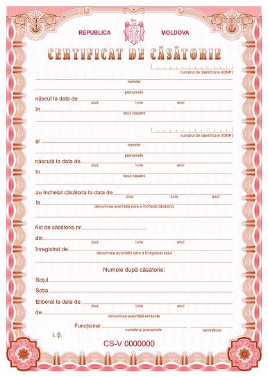 Home 16 Romanian Moldova Marriage Certificate Translation